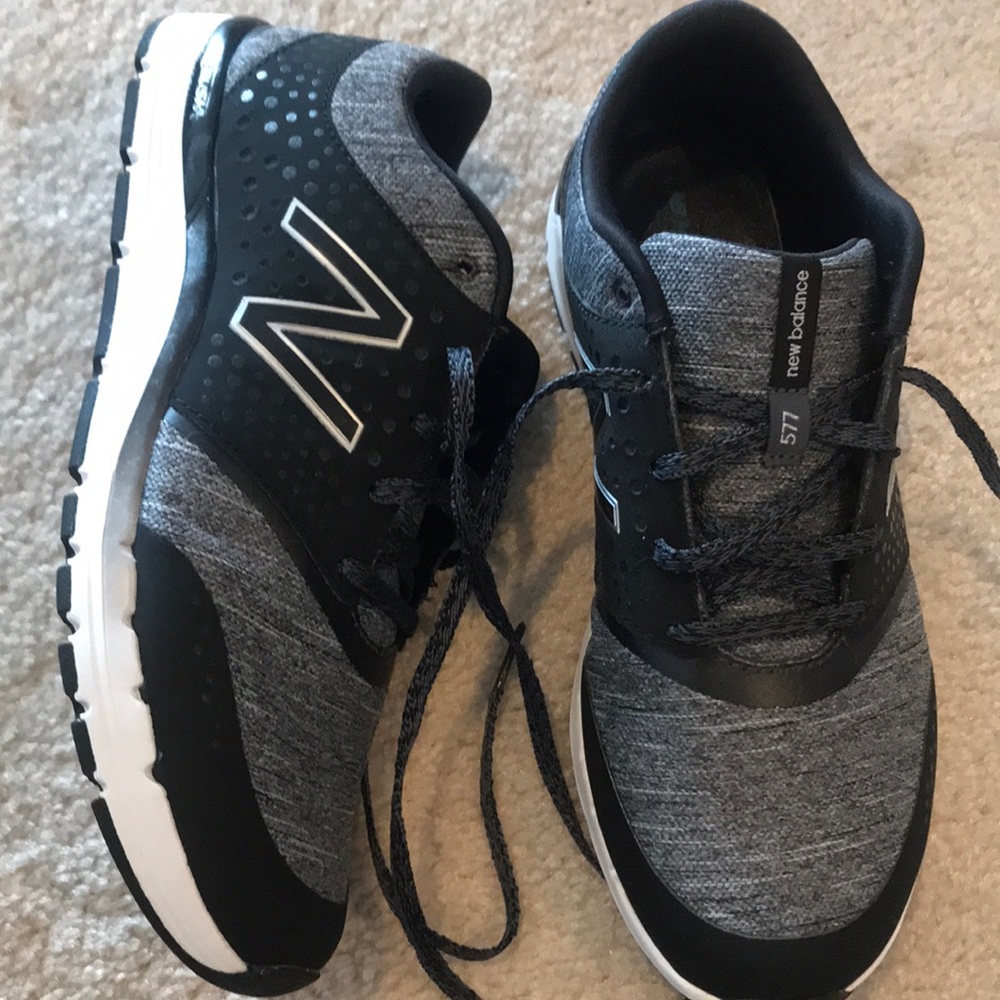 New Balance Black and Gray Women's Sneakers